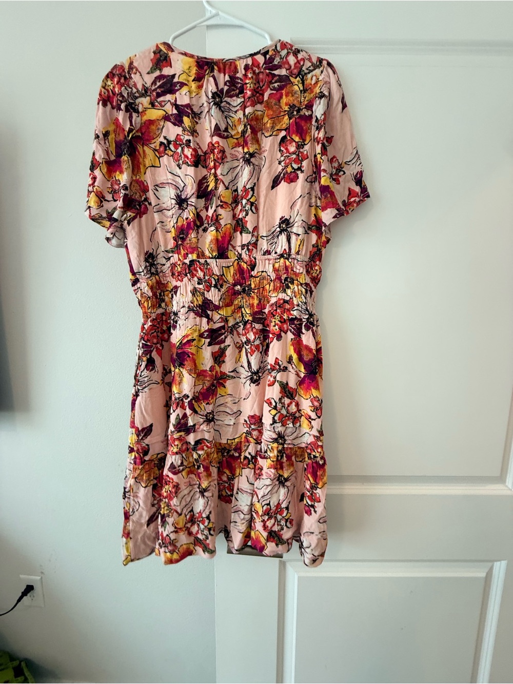 Tru Luxe Jeans Floral Smocked Waist Dress | Boho Chic Dopamine Dressing♥️ - Picture 6 of 8